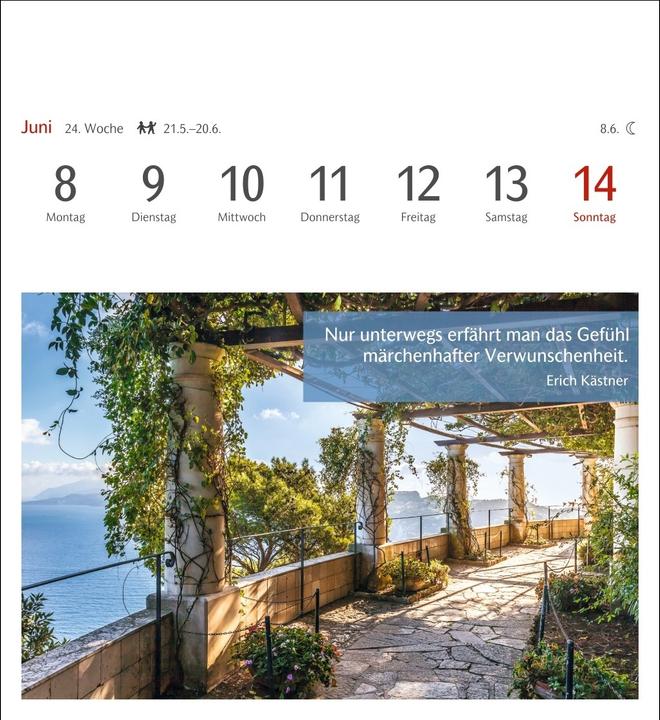 Produktbild Harenberg Momente des Glücks Postkartenkalender 2026 - Wochenkalender mit Zitaten, mit 53 Postkarte (Harter Einband, Deutsch)