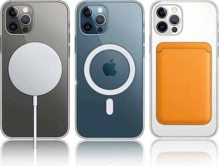Produktbild Deltalabs MagSafe Hybrid Hülle TPU Bumper (Apple iPhone 14 Pro)