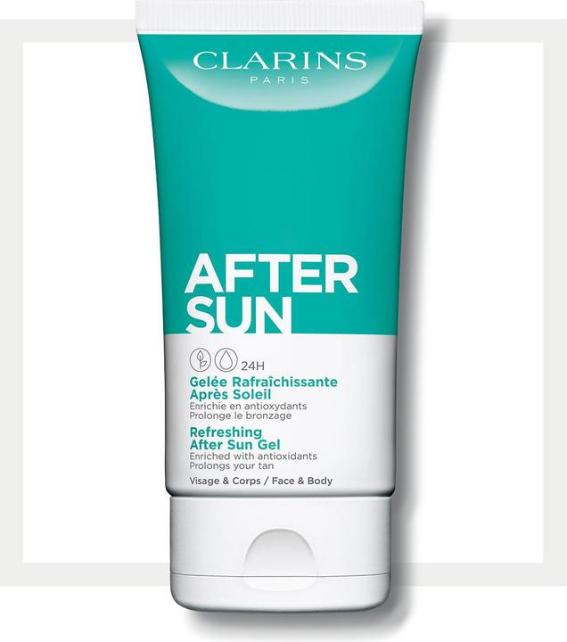 Immagine prodotto Clarins Sun - Gelée Rafraîchissante Après Soleil Visage & Corps (150 ml, Gel doposole)