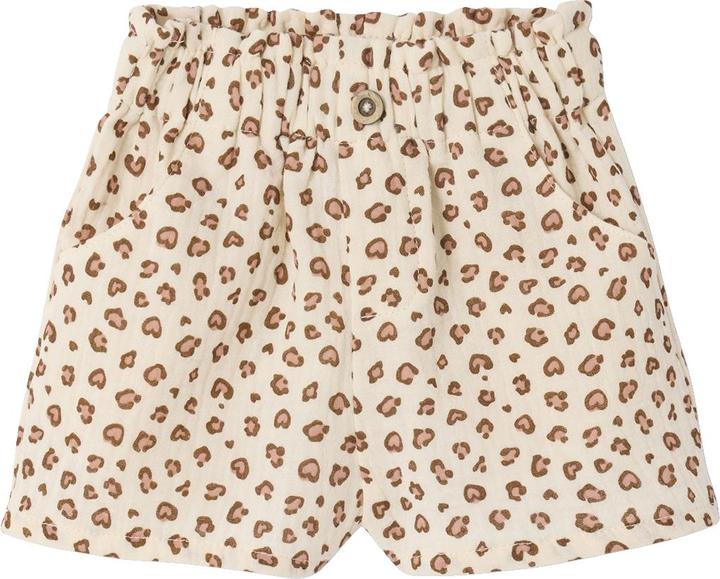 Actual product image Vertbaudet Baby Shorts aus Musselin mit Leo-Print (80)