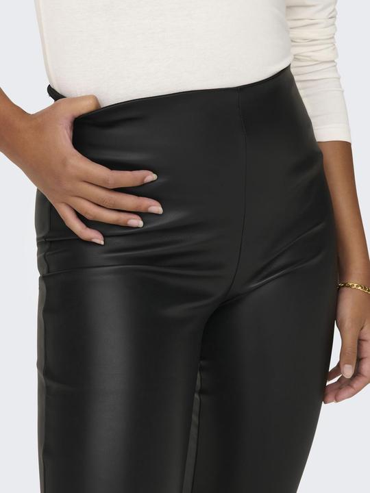 Image du produit JdY Coupe ajustée Taille haute Poignets ajustés Leggings Pantalon aspect cuir (XXL)