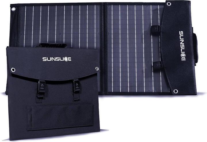 Produktbild Sunslice Tragbares und faltbares Solarpanel 40W (40 W, 2.10 kg)