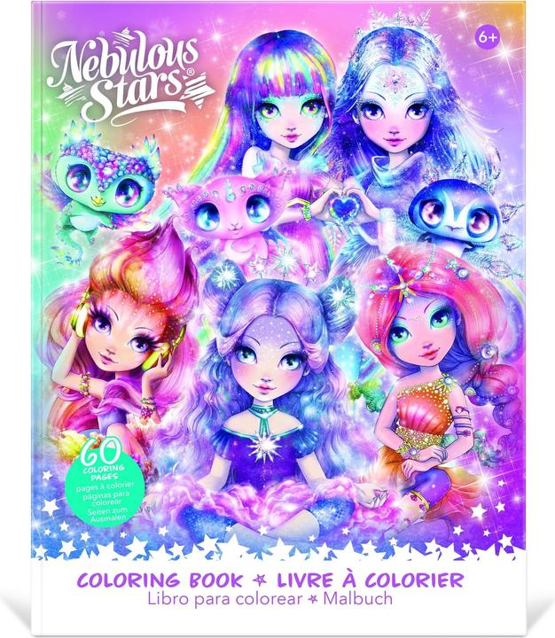 Image du produit Nebulous Stars Livre de coloriage Univers (12 pcs)