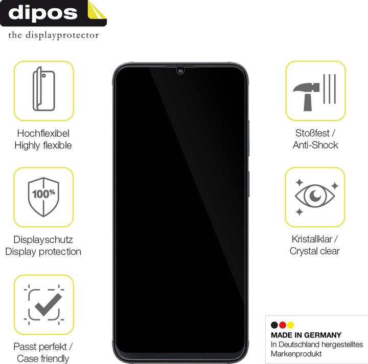Actual product image Dipos Screen Protector Full-Cover 3D (2 Piece, Cubot X70)
