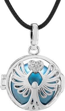 Bell MUMMY - WomenÂ's necklaceue metallic Message K10PMM18 (L)