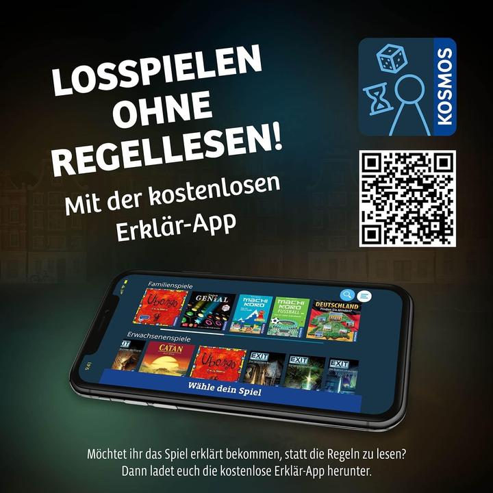 Actual product image Kosmos EXIT® - The game: The hunt through Amsterdam (German)