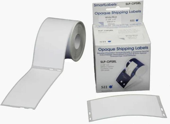 Produktbild Seiko SLP-OPSRL Versandetiketten, opak, 1 Rolle à 220 Etiketten (10.10 cm)
