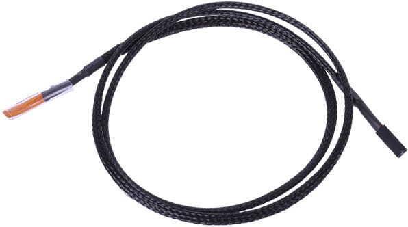 Phobya Thermosensor einzeln 80cm schwarz gesleevt