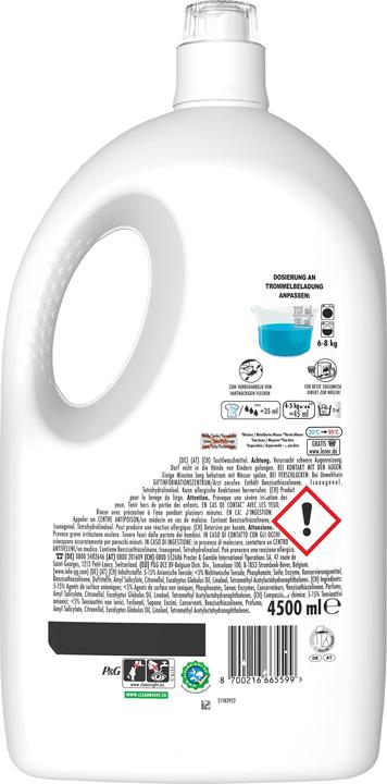 Actual product image Lenor Amethyst Blütentraum (100 Washing cycles, Liquid detergent)