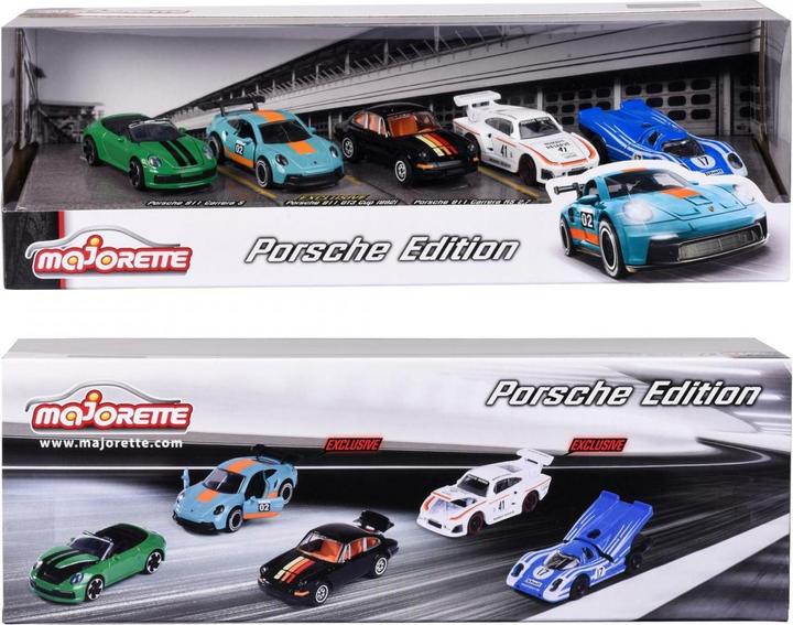 Produktbild Majorette Porsche 5 Pieces Giftpack
