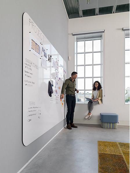 Produktbild Chameleon Design-XXL-Whiteboard VisuWall