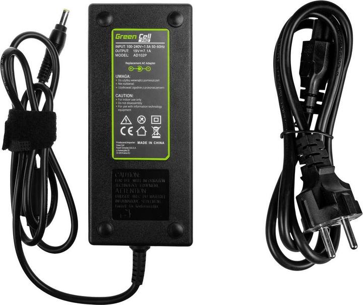 Actual product image GreenCell PRO Laptop Charger for Acer Aspire Nitro V15 (135 W)