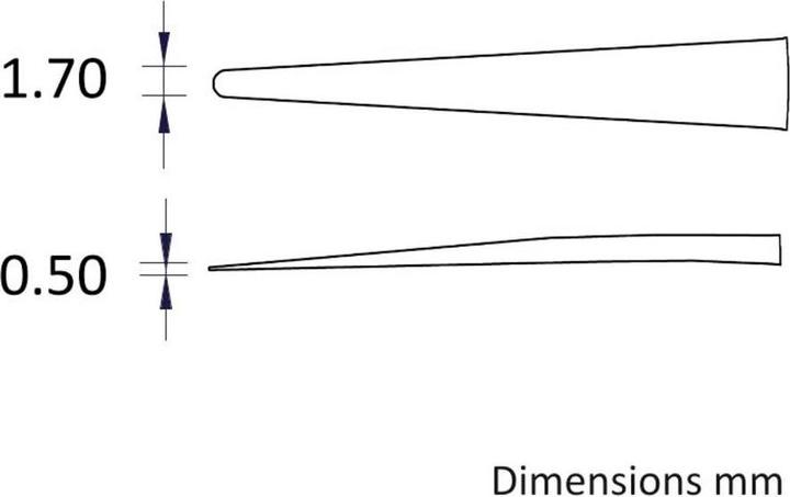 Immagine prodotto Ideal Tek A242CF Punta di ricambio della pinzetta 40 mm