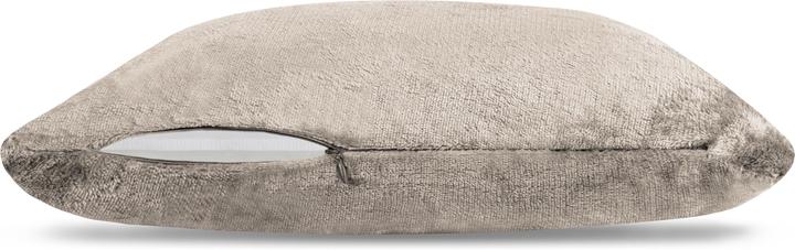 Actual product image Aspero 2 cushion covers "Vora" Taupe (60 x 60 cm)