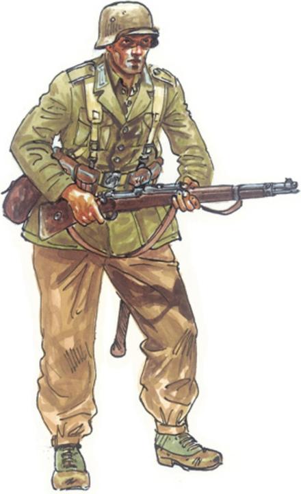 Actual product image 1:72 WWII German Motorcycles