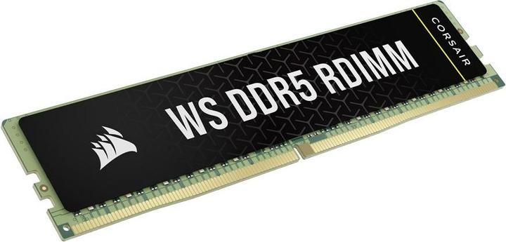 Actual product image Corsair DDR5, 6400MT/s 64GB 4x16GB RDIMM, Hynix Die, Single Rank, 32-40-40-104, Intel XMP 3.0, WS DDR5 RDIMM (4 x 16GB, 4800 MHz, DDR5 RAM, R-DIMM)