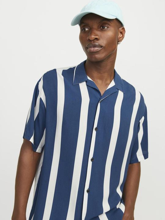 Immagine prodotto Jack & Jones Jjjeff Resort Camicia A Righe Ss Rilassata (XL)