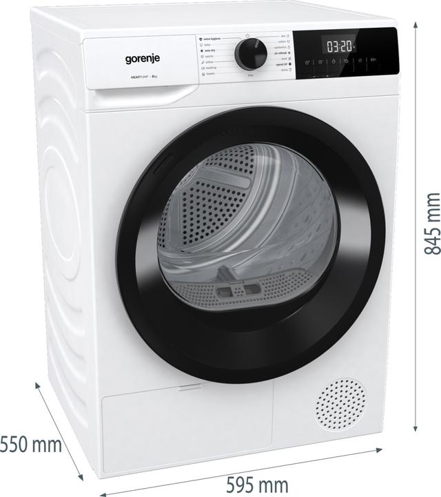 Actual product image Gorenje DHNE82 (8 kg, Right)
