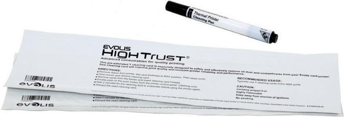 Produktbild Evolis Reinigungskit ,2 T-Karten, 1 Pen