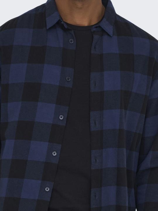 Immagine prodotto Only & Sons Kariertes Langarmhemd (XS)