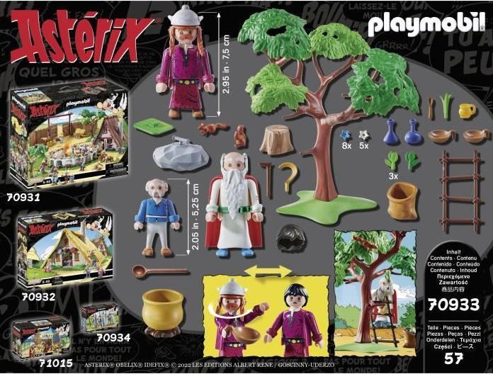 Actual product image Playmobil Getafix with magic potion (70933, Playmobil Asterix)