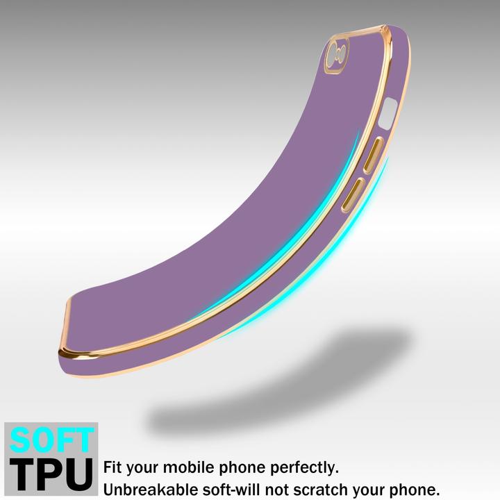 Actual product image Cadorabo Case for Apple iPhone 6 / 6S in TPU with camera protection LM130 Style (Apple iPhone 6)