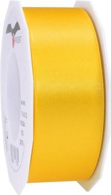 Immagine prodotto Pattberg Nastro regalo raso 25mmx5m giallo, nastro di raso avvolto (Nastro da regalo)