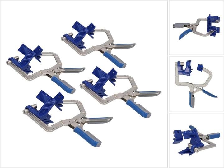 Productafbeelding Kreg Set 4x Automaxx hoekklem 90Â° 25 mm ( KHCCC ) klemklem (25 mm)