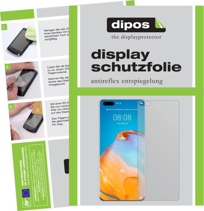 Actual product image Dipos Screen Protector Anti-Glare (5 Piece, Huawei P40 Pro+)