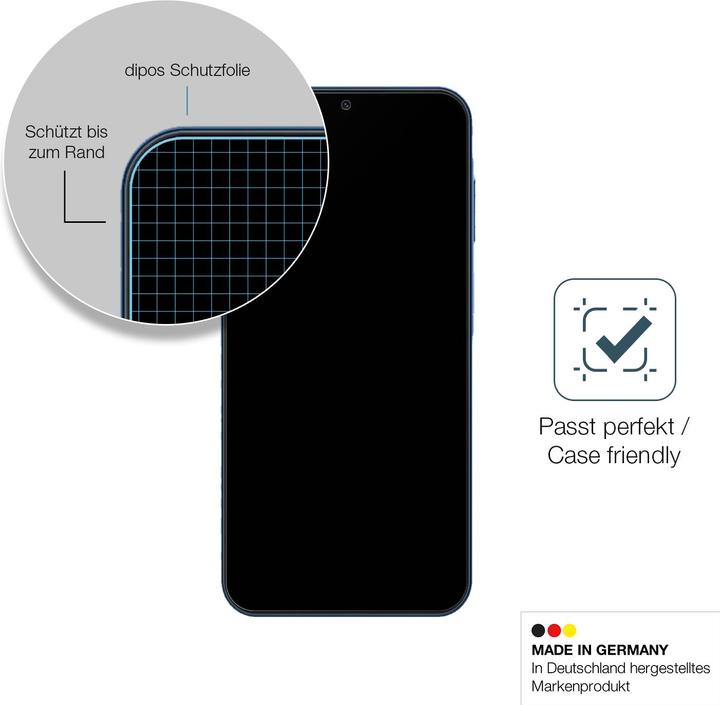 Image du produit Dipos Film de Protection d’écran Anti-Shock (2 pièce(s), Samsung Galaxy A15)