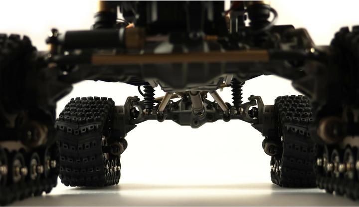 Actual product image Amewi Kettenfahrwerk mit Dämpfungssystem (4 Stück) Schwarz