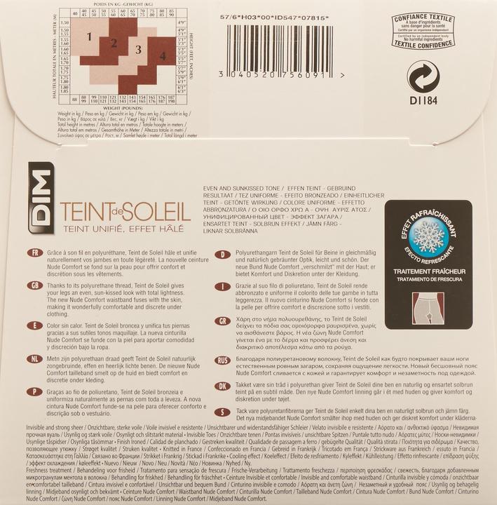 Produktbild DIM Teint De Soleil (17 DEN, 42 - 44)