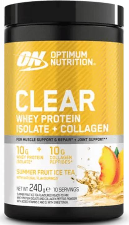 Actual product image Optimum Nutrition Clear Whey Protein Isolate + Collagen (1 pcs., 240 g)