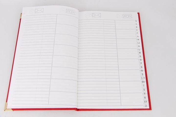 Actual product image Roost Address book (A5, Lined)