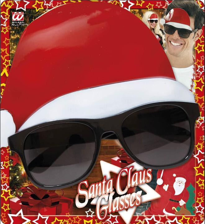 Produktbild Widmann Weihnachtsmann Brille mit Hut