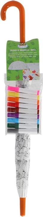 Image du produit Esschert Design Kit de bricolage parapluie chiens à colorier