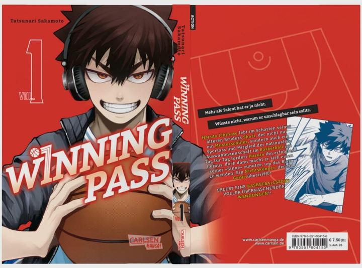 Actual product image Winning Pass 1 (German, Tatsunari Sakamoto, Tony Toshimitsu Tran, 2025)