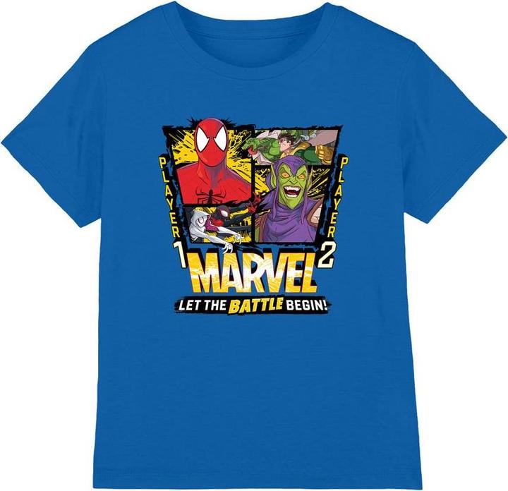 Produktbild Spiderman Let The Battle Begin TShirt (140)