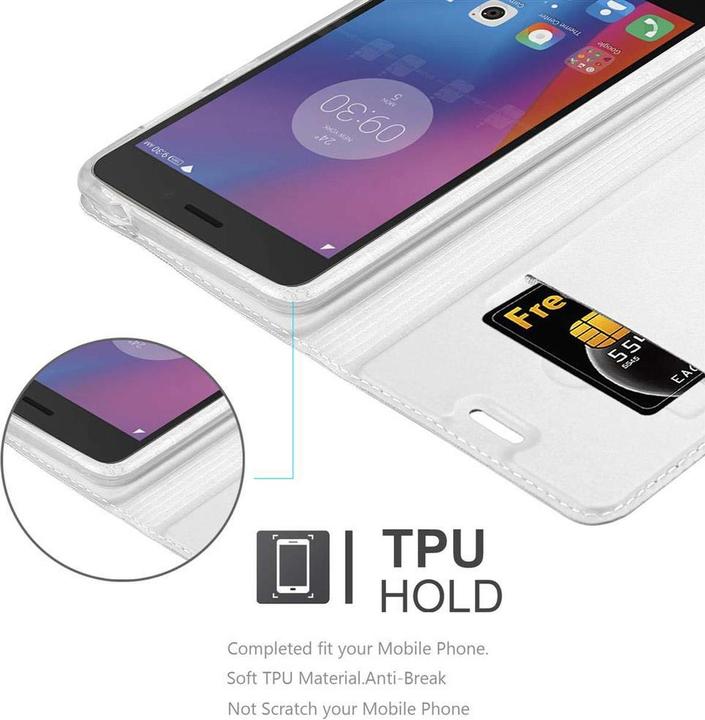 Actual product image Cadorabo Book Classy Style Cover (K6, Lenovo K6 Power)