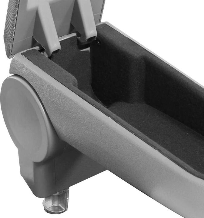 Actual product image Pro-Tec Centre armrest textile grey Audi A4 with storage compartment
