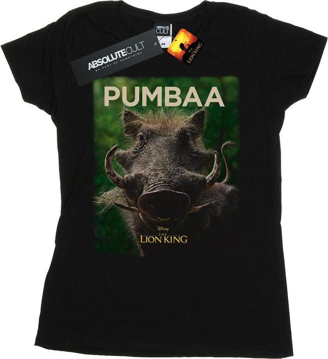 Disney The Lion King Movie Pumbaa Poster TShirt (S)
