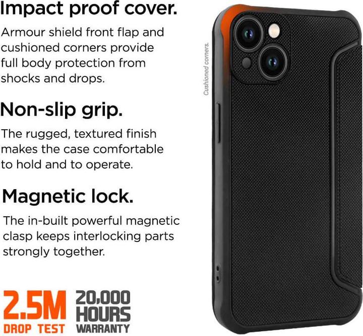 Actual product image Eiger North Folio Bookcase (Apple iPhone 14)