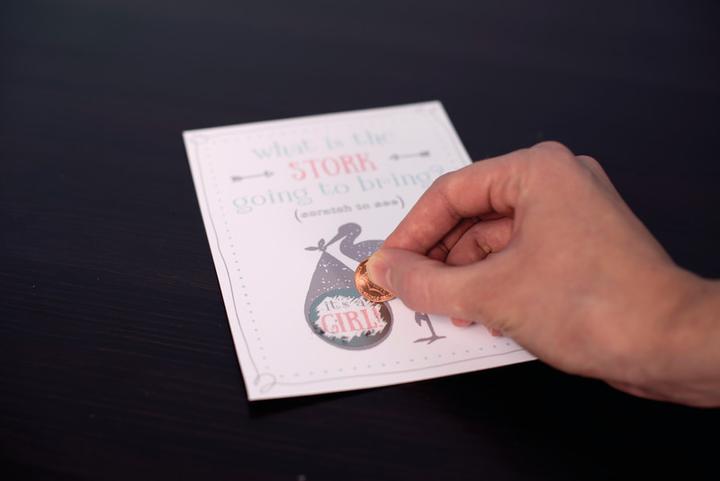 Image du produit Silhouette Autocollant en papier à gratter