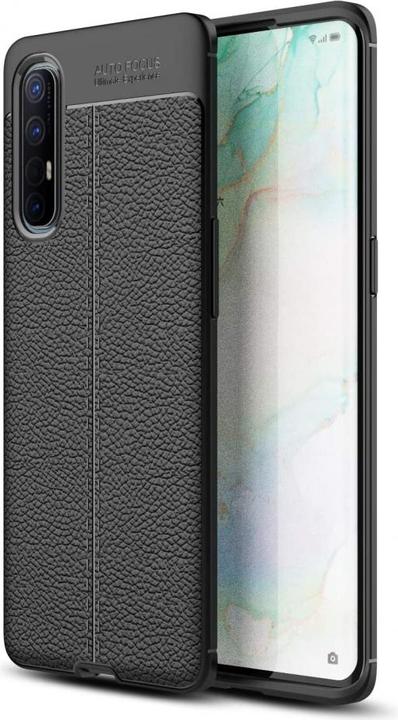 Actual product image Screenguard Oppo Find X2 Neo Case Leather Design TPU Cover (Oppo Find X2 Neo)