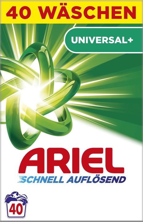 Produktbild Ariel Universal+ (40 Waschgänge, Waschpulver)