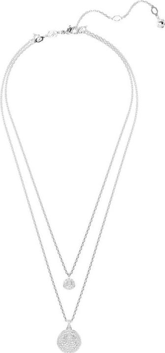 Immagine prodotto Swarovski Collana Meteora in look stratificato bianco (Metallo Swarovski)