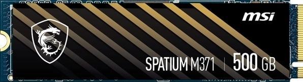 Produktbild MSI Spatium M371 (500 GB, M.2 2280)