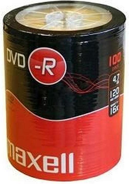 Produktbild Maxell DVD-R 4,7 GB 100 Pack 4,7 GB 100 Stück(e) (100 x)