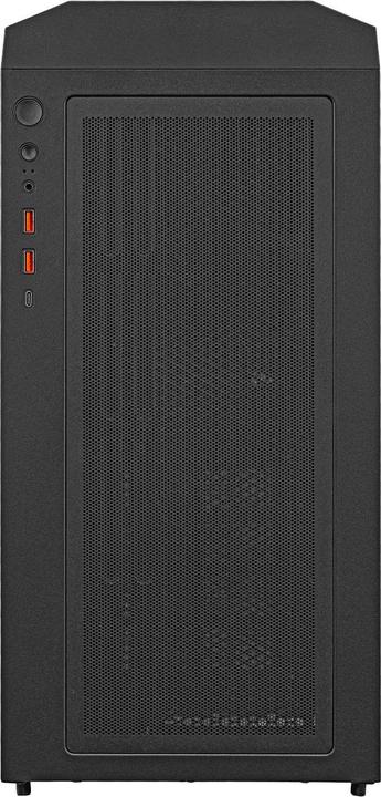 Immagine prodotto Cougar Uniface Black| Case PC | Mid Tower / Pannello frontale in rete / 2 ventole ARGB / Pannello sinistro (ATX, Mini-ITX, SSI CEB, mATX)