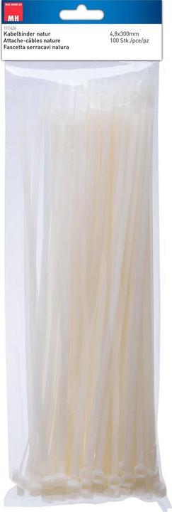 Immagine prodotto Max Hauri Fascette per cavi (Fascette in plastica, 300 mm, 100 pz.)